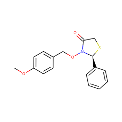 COc1ccc(CON2C(=O)CS[C@H]2c2ccccc2)cc1 ZINC000038149941