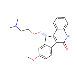 COc1ccc2c(c1)/C(=N\OCCN(C)C)c1c-2c(=O)[nH]c2ccccc12 ZINC000064574005