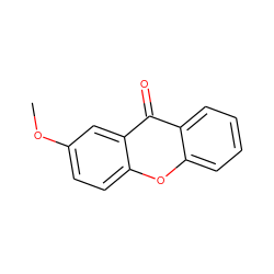 COc1ccc2oc3ccccc3c(=O)c2c1 ZINC000003979039