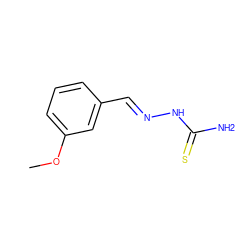 COc1cccc(/C=N/NC(N)=S)c1 ZINC000005236863