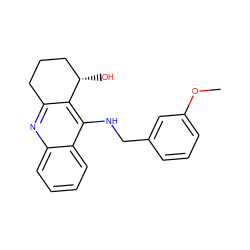 COc1cccc(CNc2c3c(nc4ccccc24)CCC[C@@H]3O)c1 ZINC000014946501