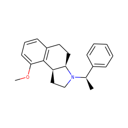 COc1cccc2c1[C@@H]1CCN([C@H](C)c3ccccc3)[C@@H]1CC2 ZINC000013826539