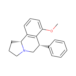 COc1cccc2c1[C@H](c1ccccc1)CN1CCC[C@H]21 ZINC000029236478