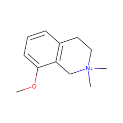 COc1cccc2c1C[N+](C)(C)CC2 ZINC001772574236