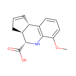 COc1cccc2c1N[C@H](C(=O)O)[C@H]1CC=C[C@H]21 ZINC000002380400