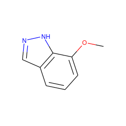 COc1cccc2cn[nH]c12 ZINC000026894532