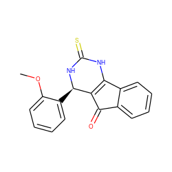 COc1ccccc1[C@H]1NC(=S)NC2=C1C(=O)c1ccccc12 ZINC000101466620