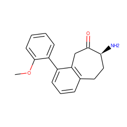 COc1ccccc1-c1cccc2c1CC(=O)[C@@H](N)CC2 ZINC000473084959