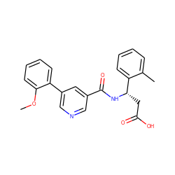 COc1ccccc1-c1cncc(C(=O)N[C@@H](CC(=O)O)c2ccccc2C)c1 ZINC000261153283