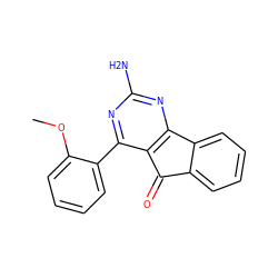 COc1ccccc1-c1nc(N)nc2c1C(=O)c1ccccc1-2 ZINC000049050508