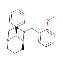 COc1ccccc1CN1CCN2CCC[C@H]1[C@@H]2c1ccccc1 ZINC000022939060