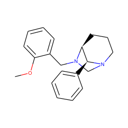 COc1ccccc1CN1CN2CCC[C@H]1[C@@H]2c1ccccc1 ZINC000019332361