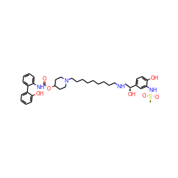 CS(=O)(=O)Nc1cc([C@@H](O)CNCCCCCCCCCN2CCC(OC(=O)Nc3ccccc3-c3ccccc3O)CC2)ccc1O ZINC000169321636