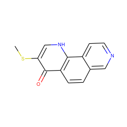 CSc1c[nH]c2c(ccc3cnccc32)c1=O ZINC000063298586