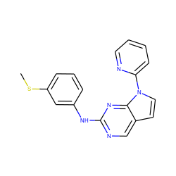 CSc1cccc(Nc2ncc3ccn(-c4ccccn4)c3n2)c1 ZINC000036348591