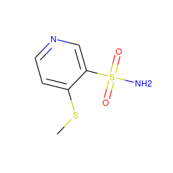 CSc1ccncc1S(N)(=O)=O ZINC000049803262