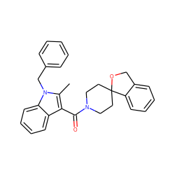 Cc1c(C(=O)N2CCC3(CC2)OCc2ccccc23)c2ccccc2n1Cc1ccccc1 ZINC000034808608