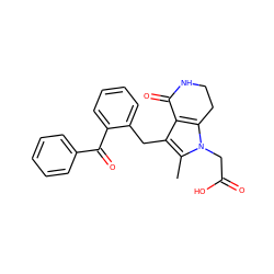 Cc1c(Cc2ccccc2C(=O)c2ccccc2)c2c(n1CC(=O)O)CCNC2=O ZINC000205440838