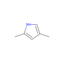 Cc1c[nH]c(C)c1 ZINC000001574400