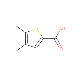 Cc1cc(C(=O)O)sc1C ZINC000002566513