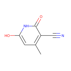 Cc1cc(O)[nH]c(=O)c1C#N ZINC000009122083