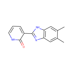 Cc1cc2nc(-c3ccc[nH]c3=O)[nH]c2cc1C ZINC000013125346