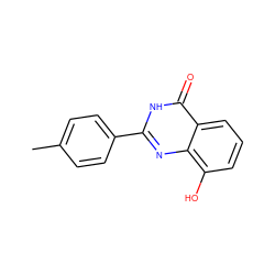 Cc1ccc(-c2nc3c(O)cccc3c(=O)[nH]2)cc1 ZINC000045817619