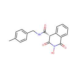 Cc1ccc(CNC(=O)[C@H]2C(=O)N(O)C(=O)c3ccccc32)cc1 ZINC000103138334