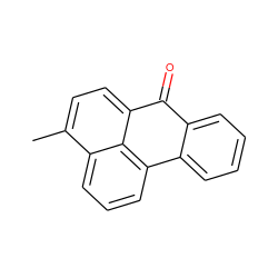 Cc1ccc2c3c(cccc13)-c1ccccc1C2=O ZINC000004416258