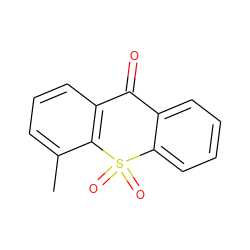 Cc1cccc2c1S(=O)(=O)c1ccccc1C2=O ZINC000013779771