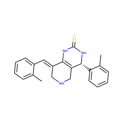 Cc1ccccc1/C=C1\CNCC2=C1NC(=S)N[C@@H]2c1ccccc1C ZINC000101679967