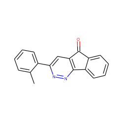 Cc1ccccc1-c1cc2c(nn1)-c1ccccc1C2=O ZINC000004060064