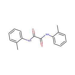 Cc1ccccc1NC(=O)C(=O)Nc1ccccc1C ZINC000001712658