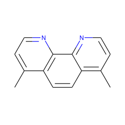 Cc1ccnc2c1ccc1c(C)ccnc12 ZINC000000120461