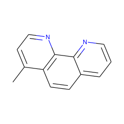 Cc1ccnc2c1ccc1cccnc12 ZINC000000120467