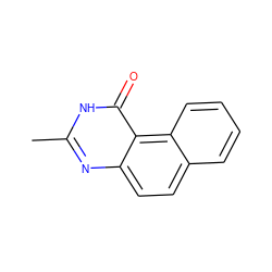 Cc1nc2ccc3ccccc3c2c(=O)[nH]1 ZINC000013832481