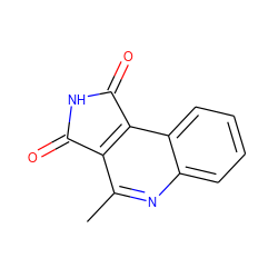 Cc1nc2ccccc2c2c1C(=O)NC2=O ZINC000000160844