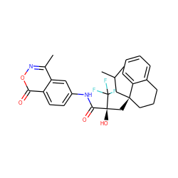 Cc1noc(=O)c2ccc(NC(=O)[C@@](O)(C[C@]3(CC(C)C)CCCc4ccccc43)C(F)(F)F)cc12 ZINC000101048811