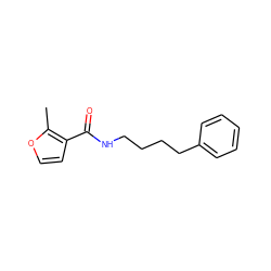 Cc1occc1C(=O)NCCCCc1ccccc1 ZINC000002744971