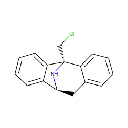 ClC[C@@]12N[C@@H](Cc3ccccc31)c1ccccc12 ZINC000026013931