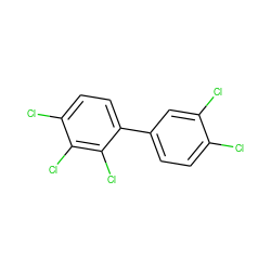 Clc1ccc(-c2ccc(Cl)c(Cl)c2Cl)cc1Cl ZINC000002521620