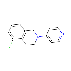 Clc1cccc2c1CCN(c1ccncc1)C2 ZINC000013489837