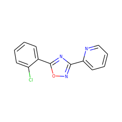 Clc1ccccc1-c1nc(-c2ccccn2)no1 ZINC000000238243