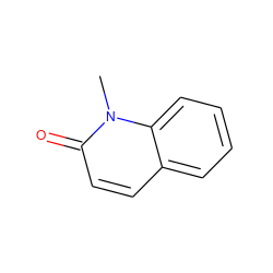 Cn1c(=O)ccc2ccccc21 ZINC000000336851