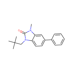 Cn1c(=O)n(CC(C)(C)C)c2ccc(-c3ccccc3)cc21 ZINC000114256152