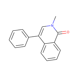 Cn1cc(-c2ccccc2)c2ccccc2c1=O ZINC000000399150