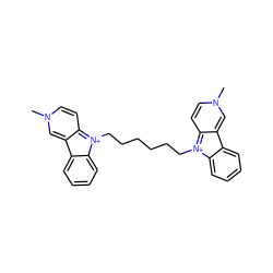 Cn1ccc2[n+](CCCCCC[n+]3c4ccn(C)cc-4c4ccccc43)c3ccccc3c-2c1 ZINC000473108013