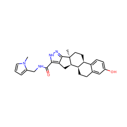 Cn1cccc1CNC(=O)c1[nH]nc2c1C[C@@H]1[C@@H]3CCc4cc(O)ccc4[C@@H]3CC[C@]21C ZINC000028528599