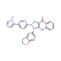 Cn1cncc1-c1ccc(N2Cc3c([nH]c4ccccc4c3=O)[C@@H]2c2ccc3c(c2)CCO3)nc1 ZINC000013612998