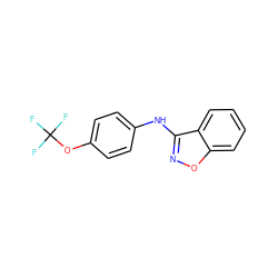 FC(F)(F)Oc1ccc(Nc2noc3ccccc23)cc1 ZINC000045300174